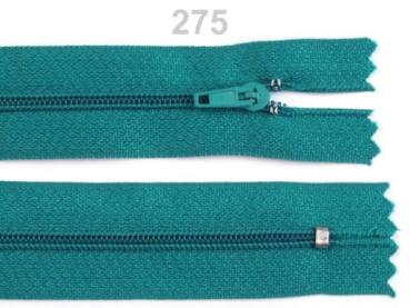 Reißverschluss Spirale 3 mm Länge 16 cm pinlock Dunkeltürkis